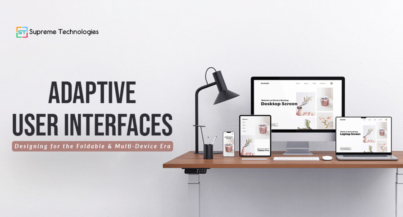 Adaptive User Interfaces Crafting Experiences for the Foldable Multi Device Era
